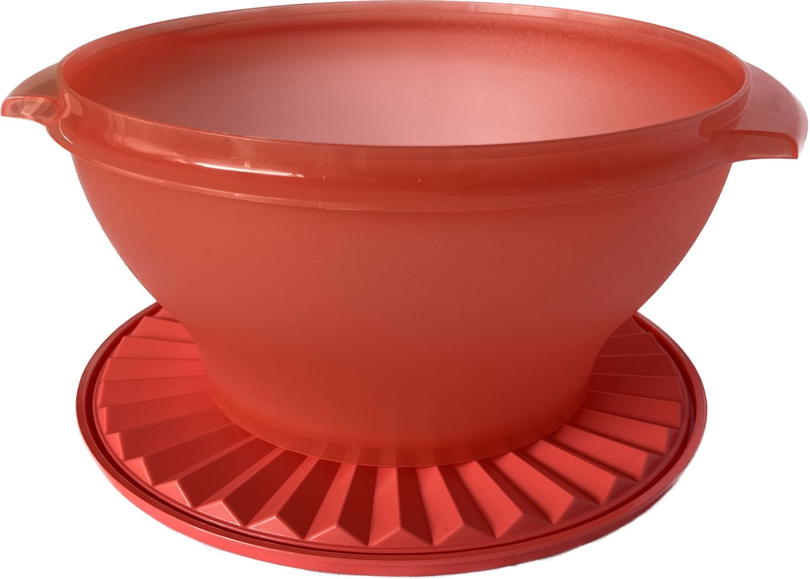 ensaladera decoret 3.8 l coral ensaladera tupperware