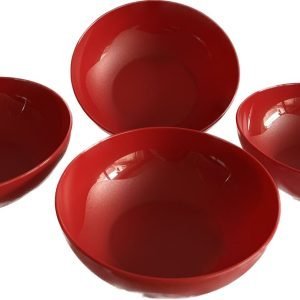 platos hondo floresta tupperware