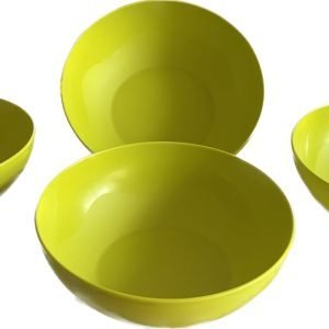 platos hondo floresta tupperware