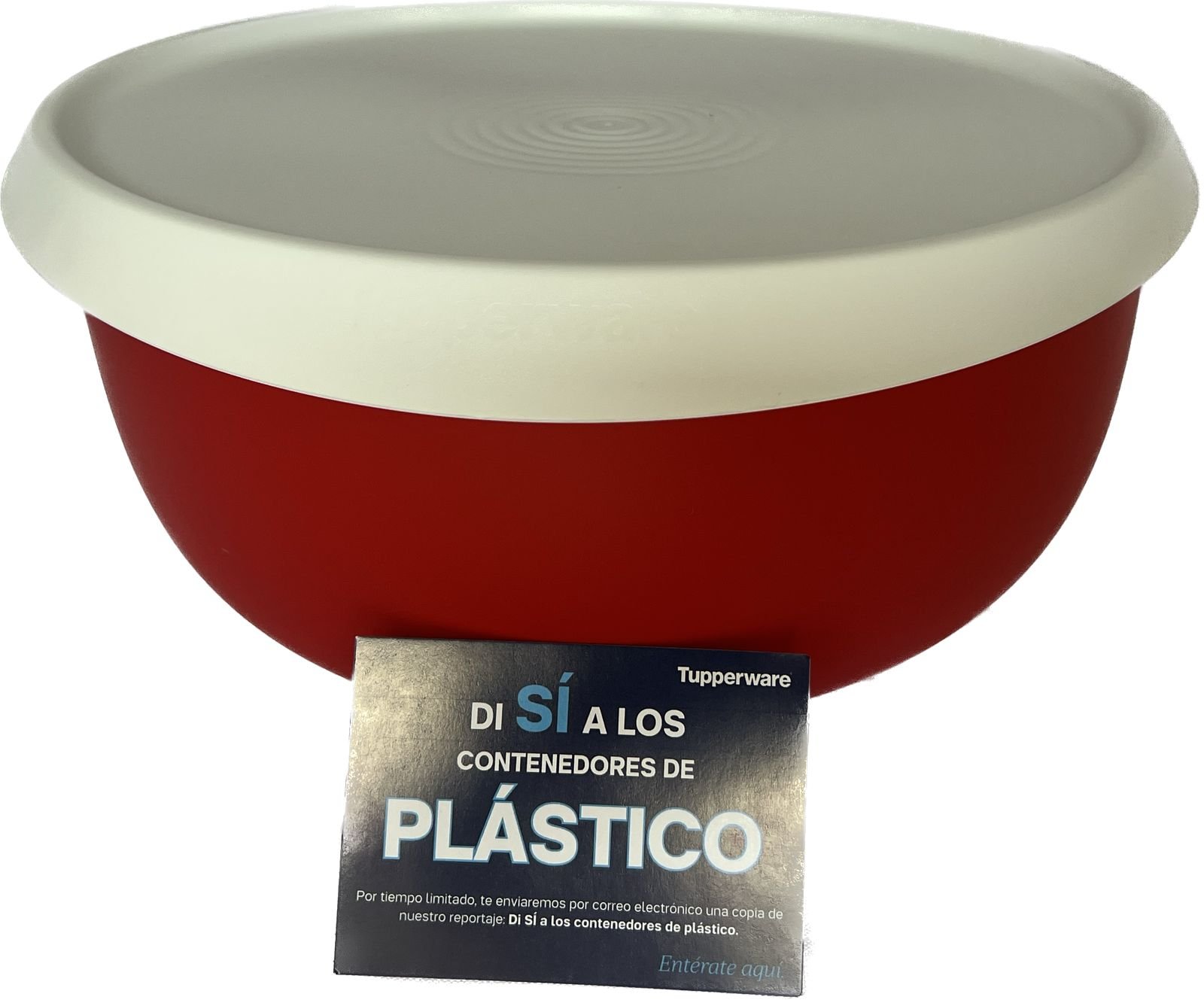 tazon blossom 4.3 l rojo 2 tazon blossom tupperware
