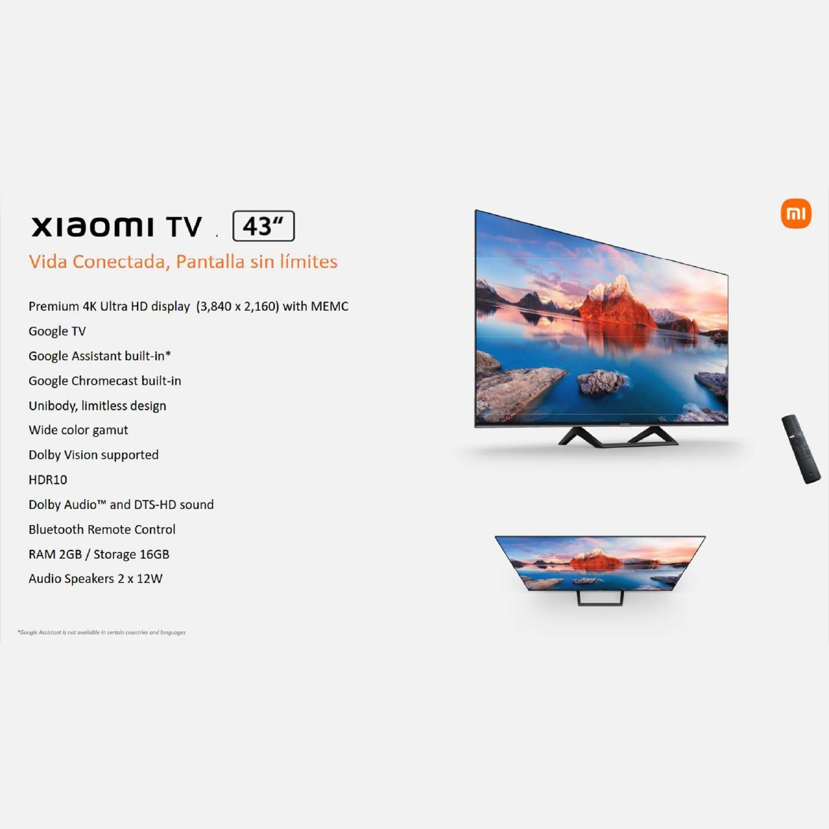 tv 1 pantalla xiaomi