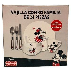 vajillas de mickey mouse
