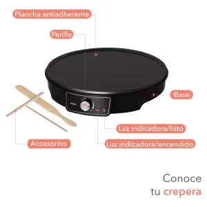 crepera parrilla rca