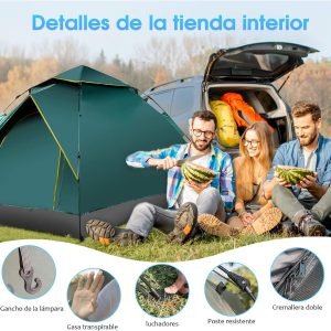 tienda de campaña