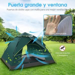 tienda de campaña