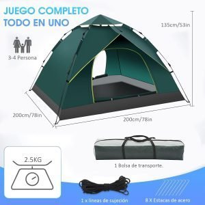 tienda de campaña