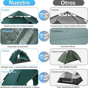 tienda de campaña