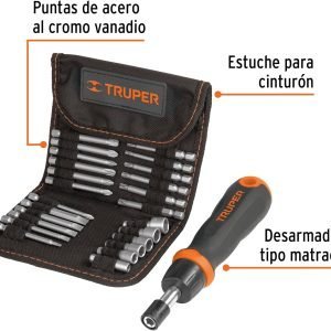 desarmador tipo matraca truper