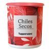 bote toque mágico chiles secos tupperware