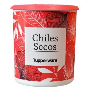 bote toque mágico chiles secos tupperware