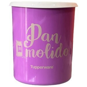 bote toque mágico pan molido tupperware