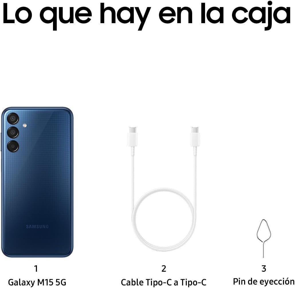 m15 azul 3 Samsung Galaxy m15 5g