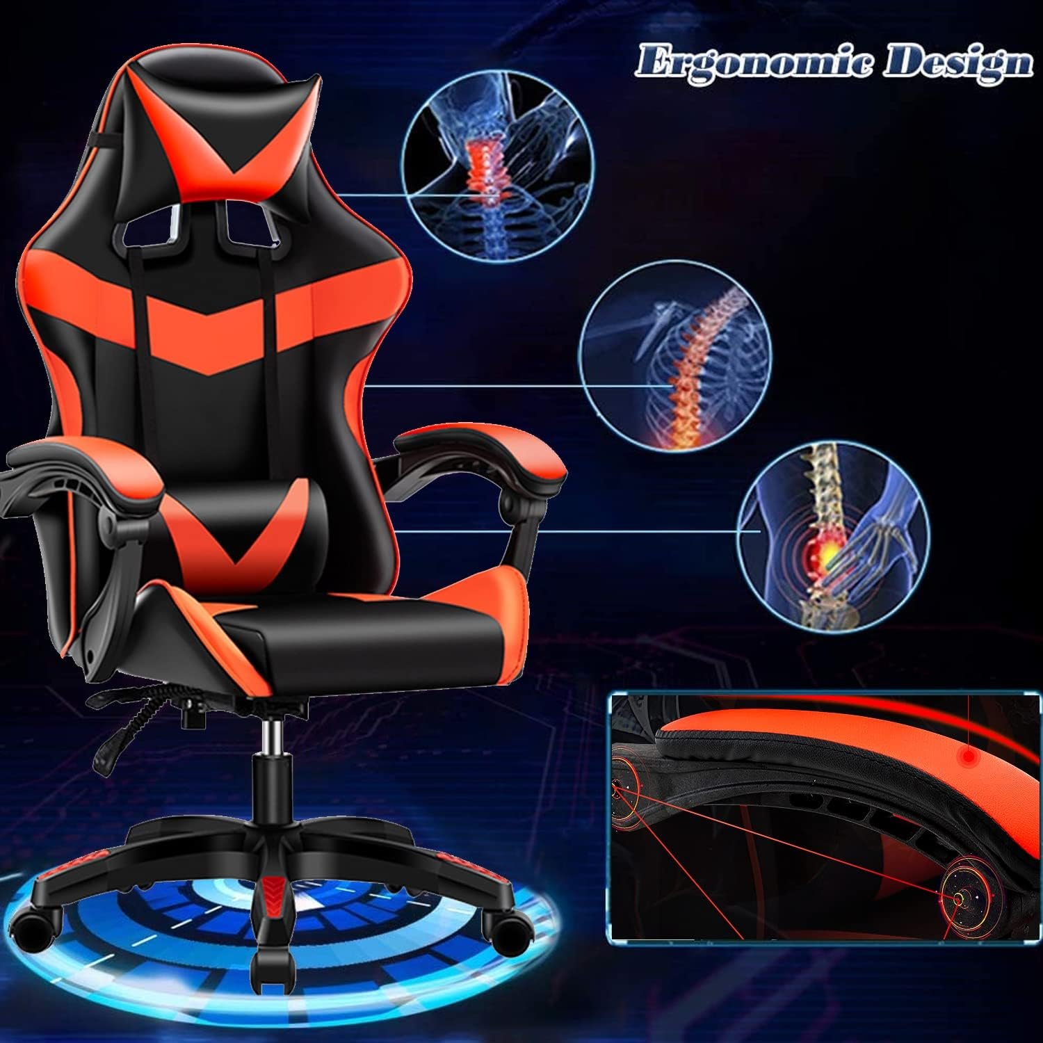 silla 5 silla gamer