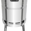 asador acero inoxidable