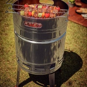 asador acero inoxidable