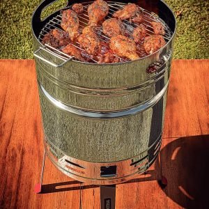 asador acero inoxidable