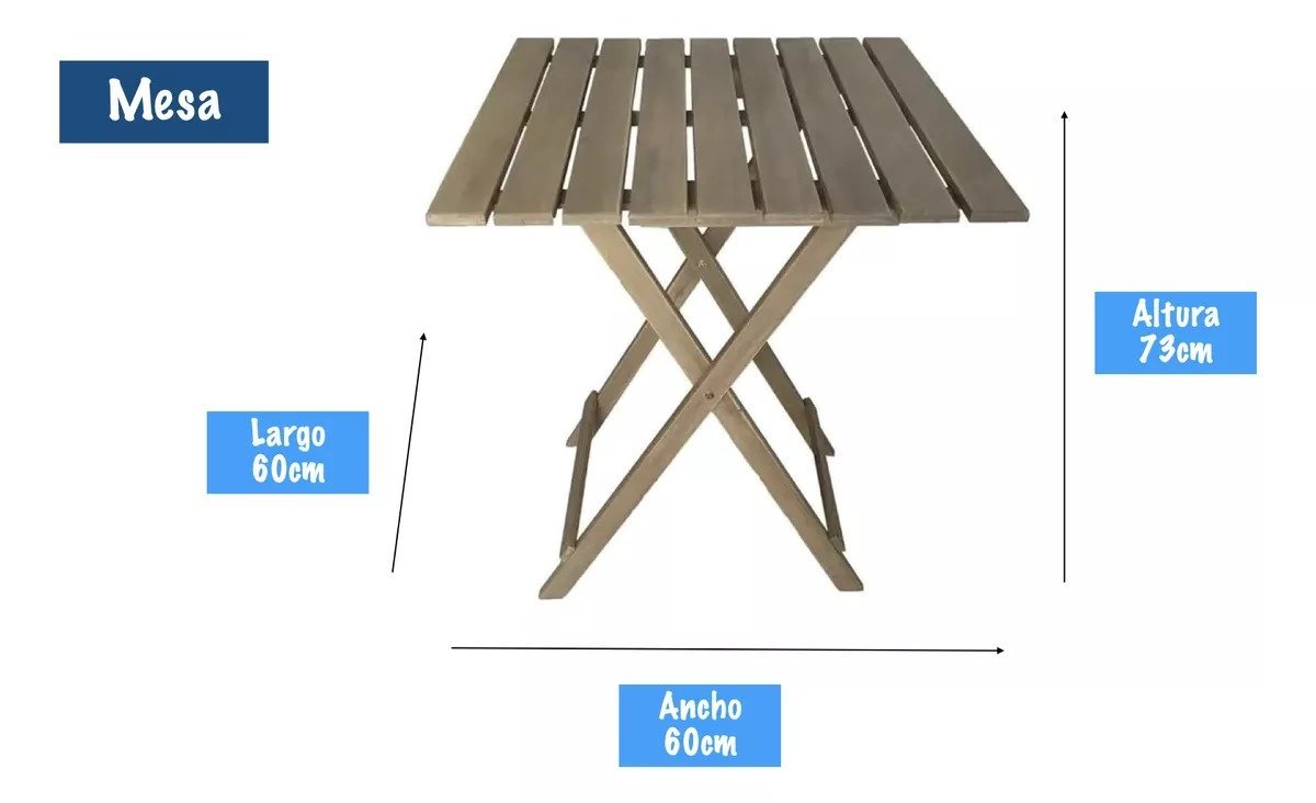 mesa jardin 4 Mesa jardín